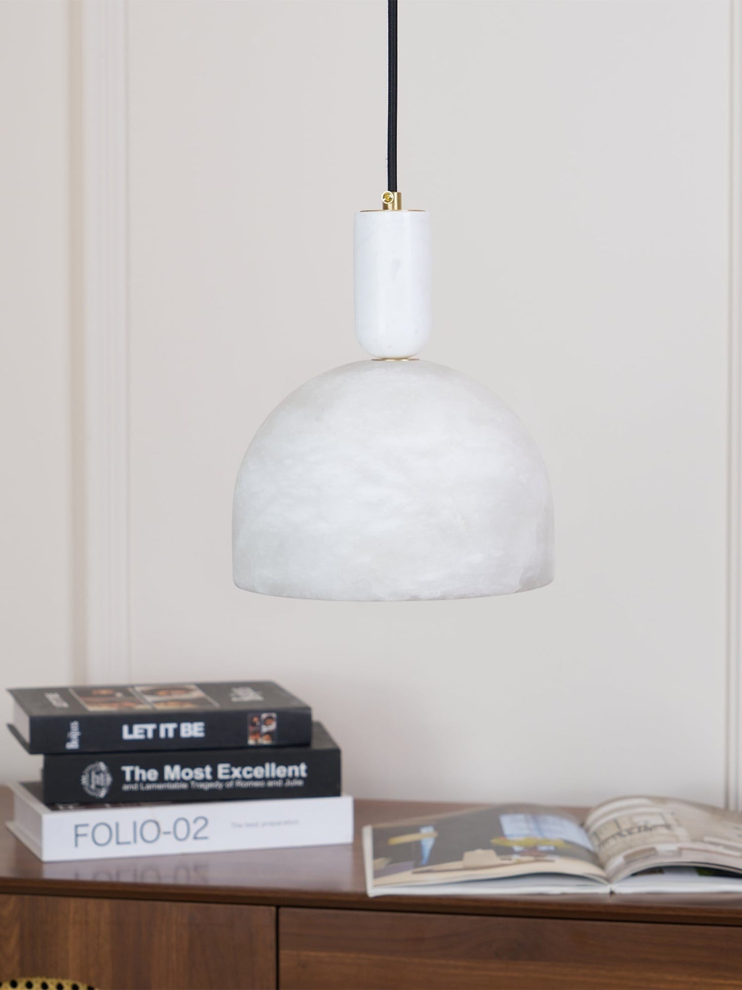 Blair Alabaster Pendant Light