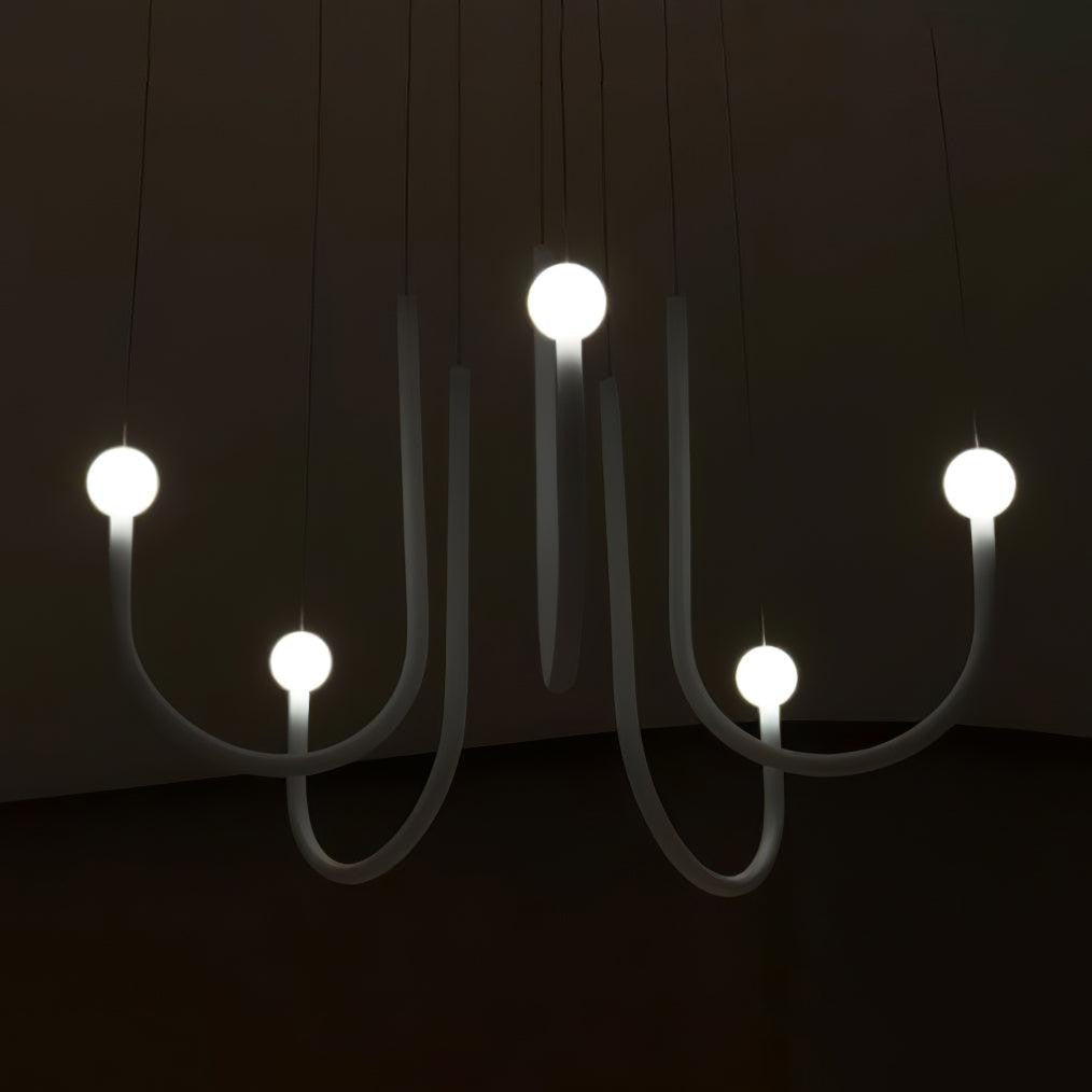 Chord Point LED Ring Pendant Light