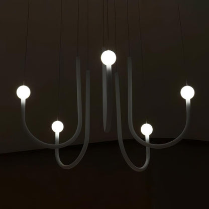 Chord Point LED Ring Pendant Light