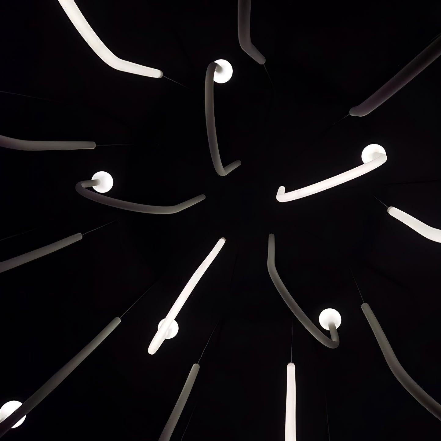 Chord Point LED Ring Pendant Light