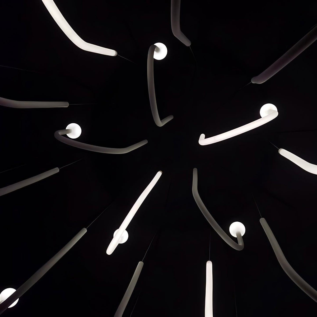Chord Point LED Ring Pendant Light