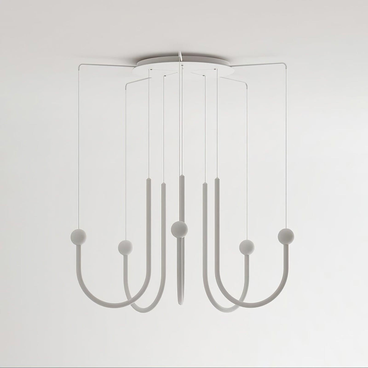 Chord Point LED Ring Pendant Light