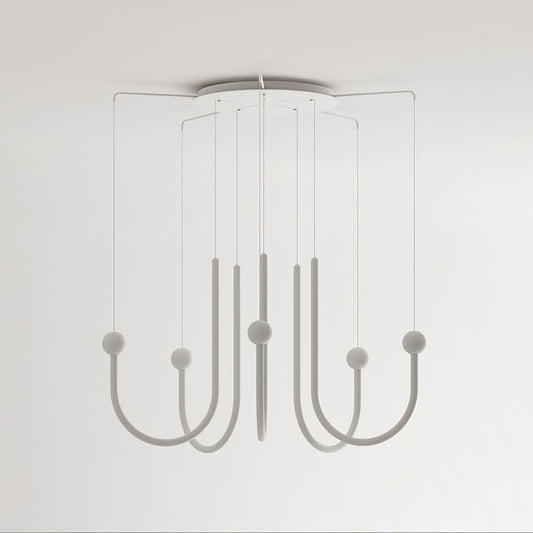Chord Point LED Ring Pendant Light