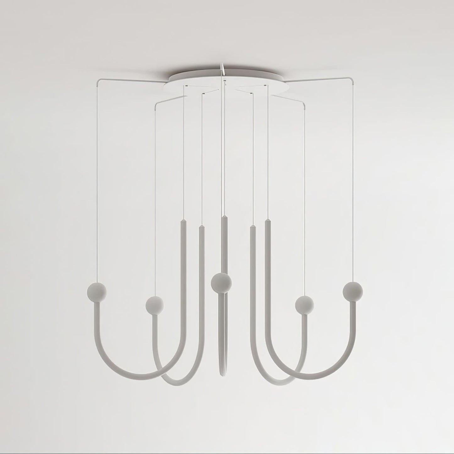 Chord Point LED Ring Pendant Light