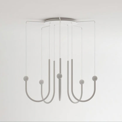 Chord Point LED Ring Pendant Light