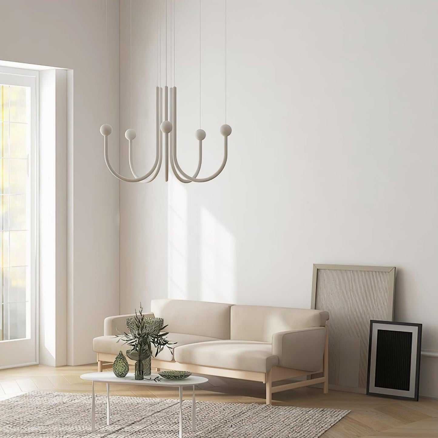 Chord Point LED Ring Pendant Light