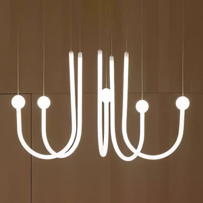 Chord Point LED Ring Pendant Light