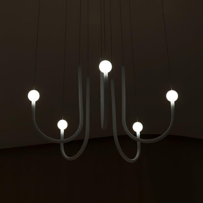 Chord Point LED Ring Pendant Light