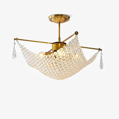 Corona Crystal Crown Chandelier