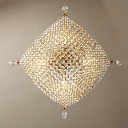 Corona Crystal Crown Chandelier