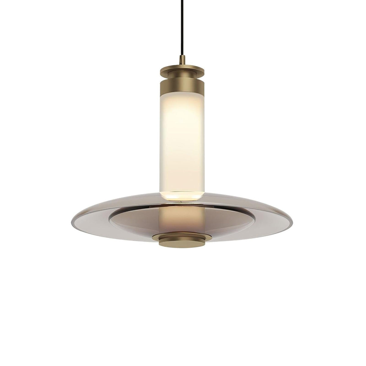 Float Frosted Glass Disc Pendant Lamp
