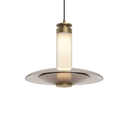 Float Frosted Glass Disc Pendant Lamp