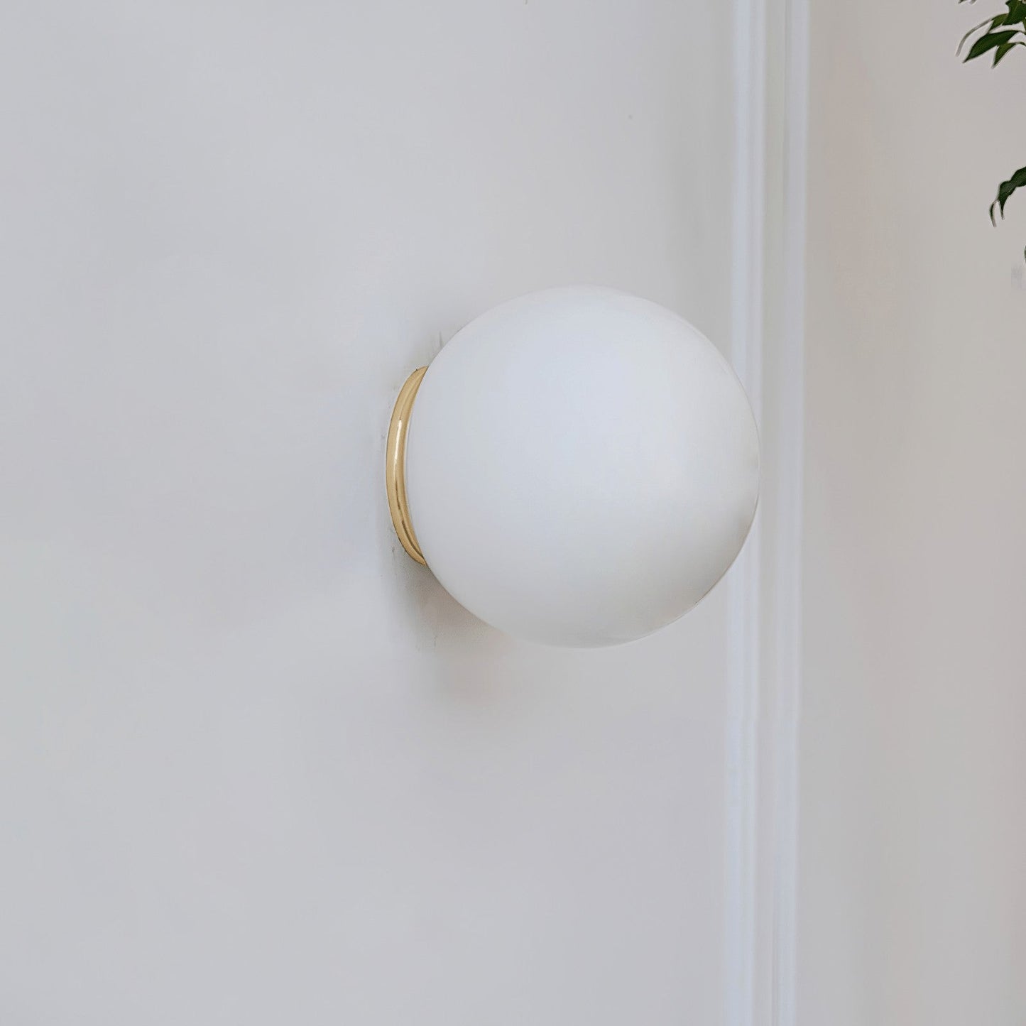 Glass Mini Orb Wall Lamp