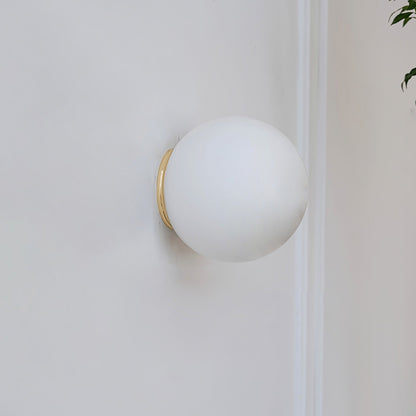 Glass Mini Orb Wall Lamp