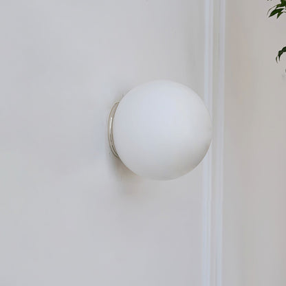 Glass Mini Orb Wall Lamp