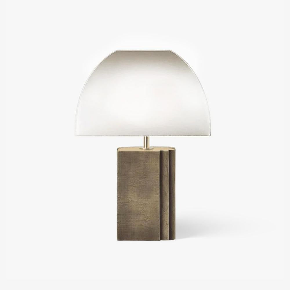 Oregon Resin Sculpted Table Lamp