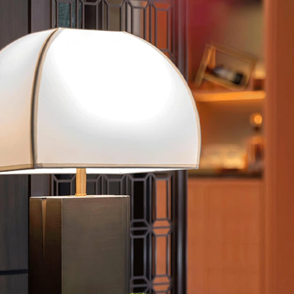 Oregon Resin Sculpted Table Lamp