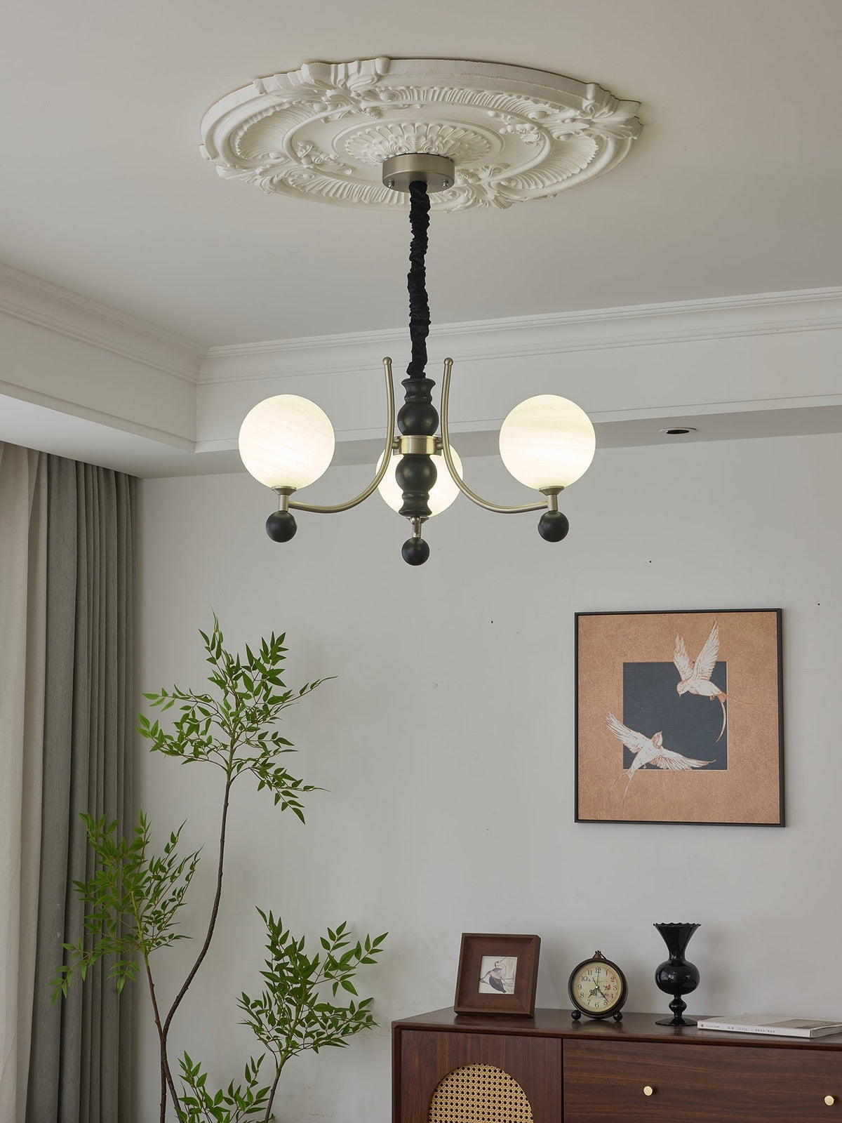 Serenus Sphere Multi-Light Chandelier