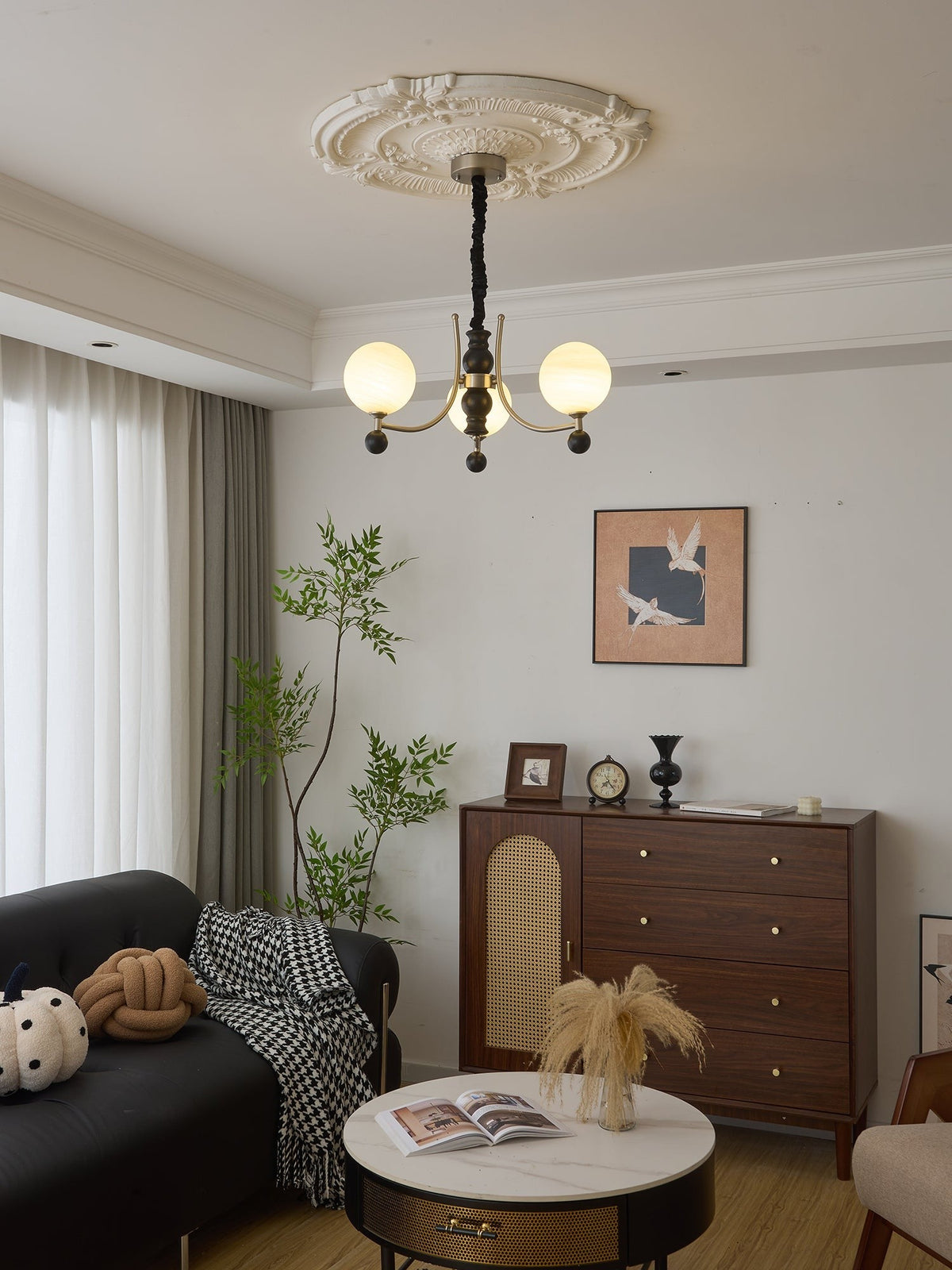Serenus Sphere Multi-Light Chandelier