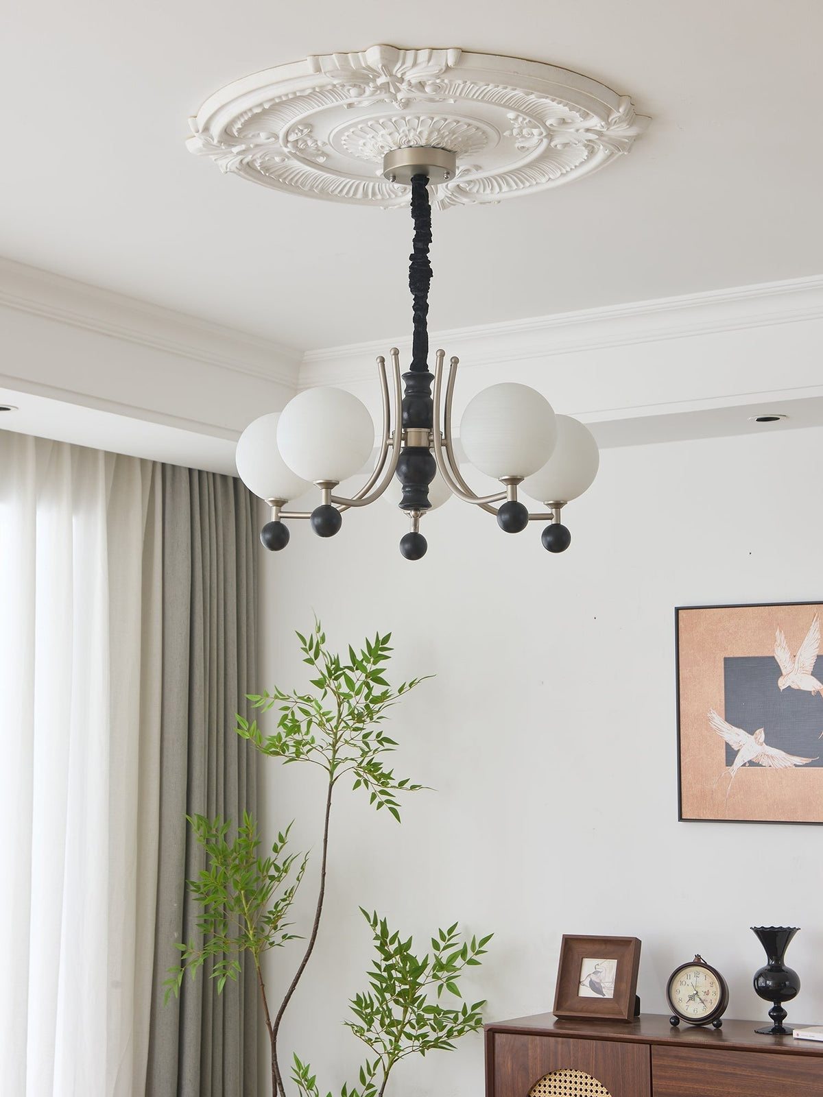 Serenus Sphere Multi-Light Chandelier