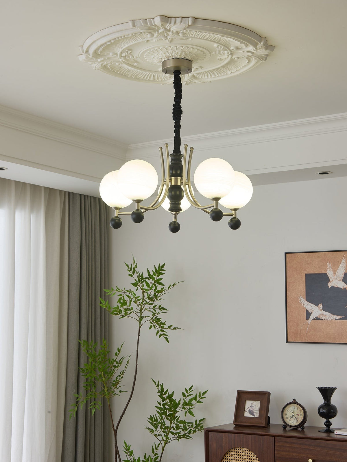 Serenus Sphere Multi-Light Chandelier