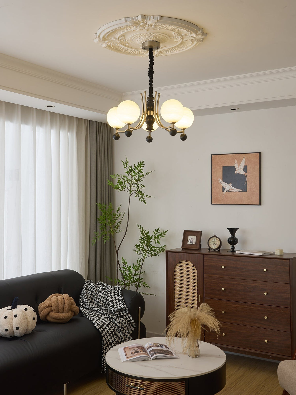 Serenus Sphere Multi-Light Chandelier