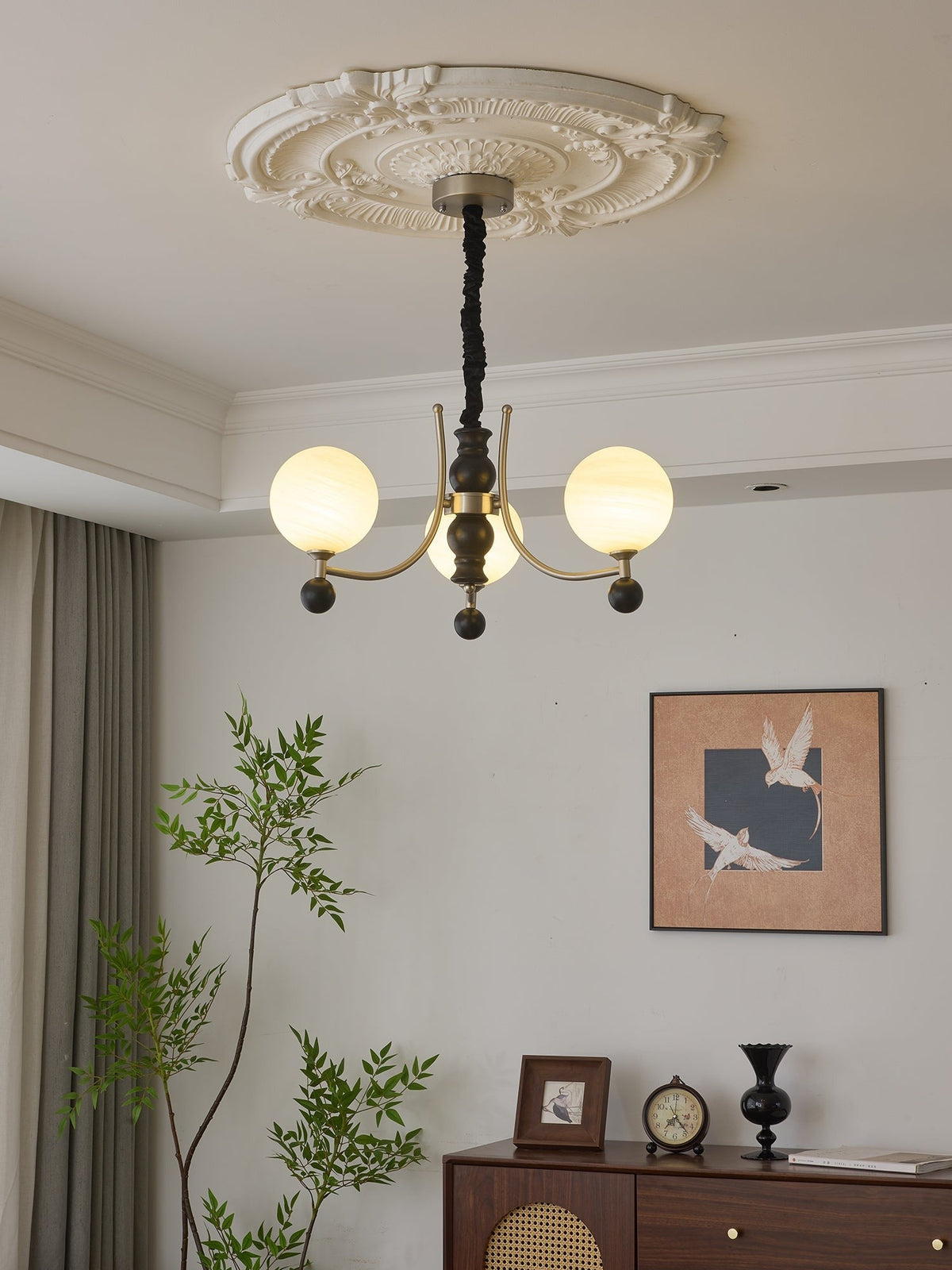 Serenus Sphere Multi-Light Chandelier