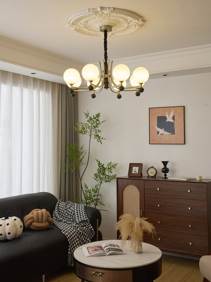 Serenus Sphere Multi-Light Chandelier
