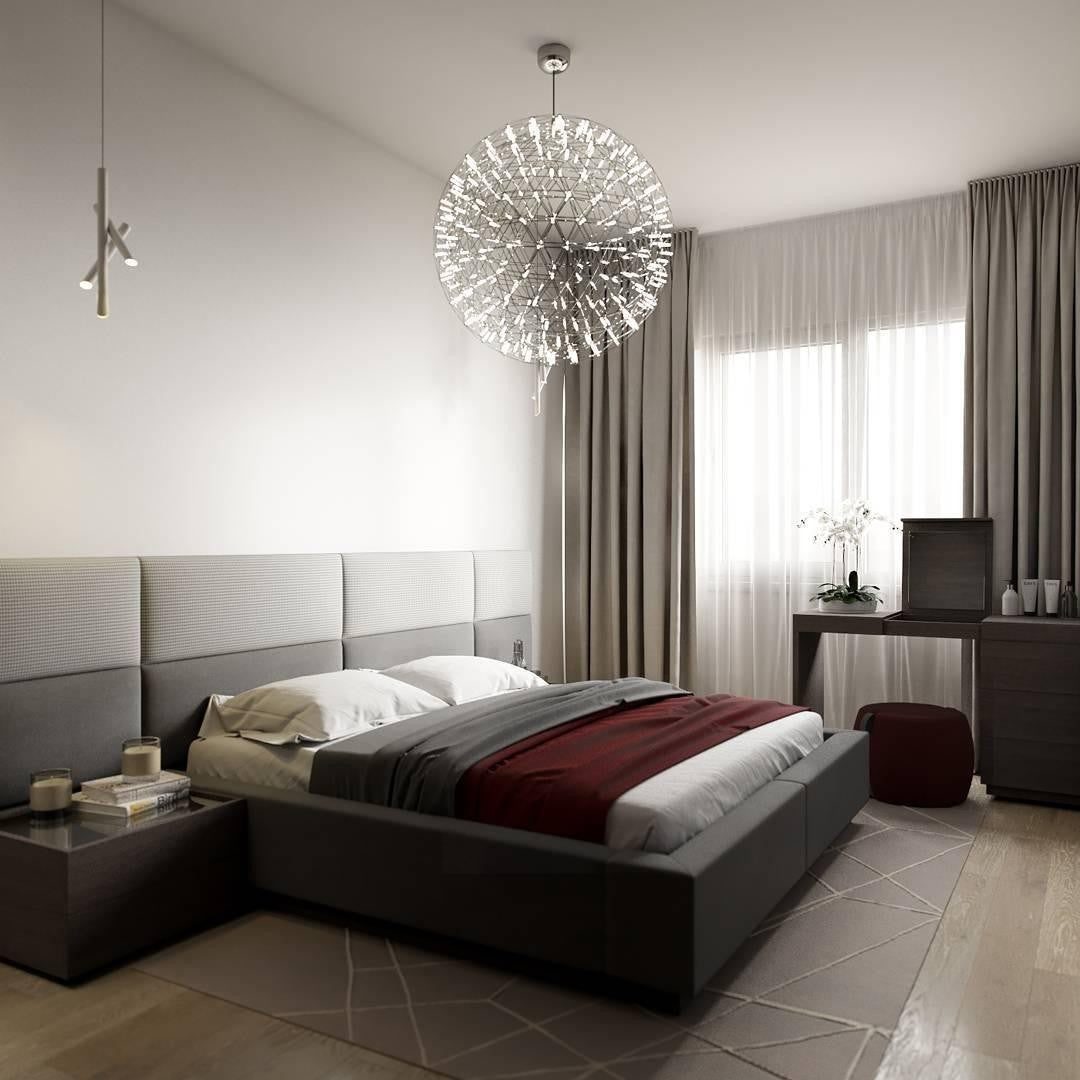 Silver Spark Sphere LED Pendant Light