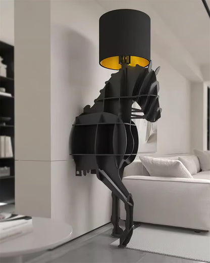 Tete Horse Sculptural Floor Lamp