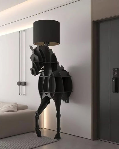 Tete Horse Sculptural Floor Lamp
