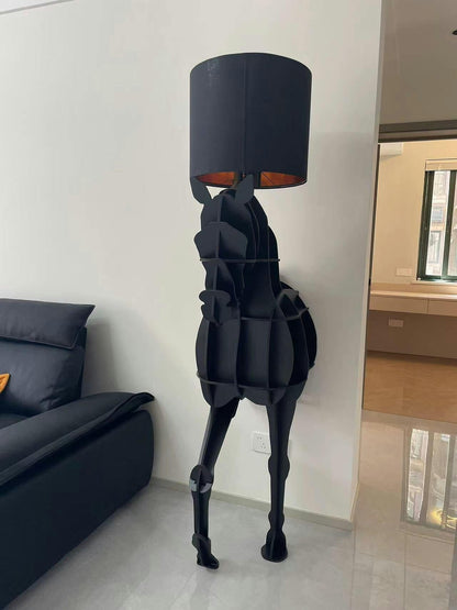 Tete Horse Sculptural Floor Lamp