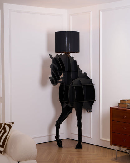 Tete Horse Sculptural Floor Lamp