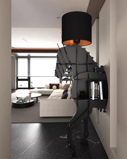 Tete Horse Sculptural Floor Lamp