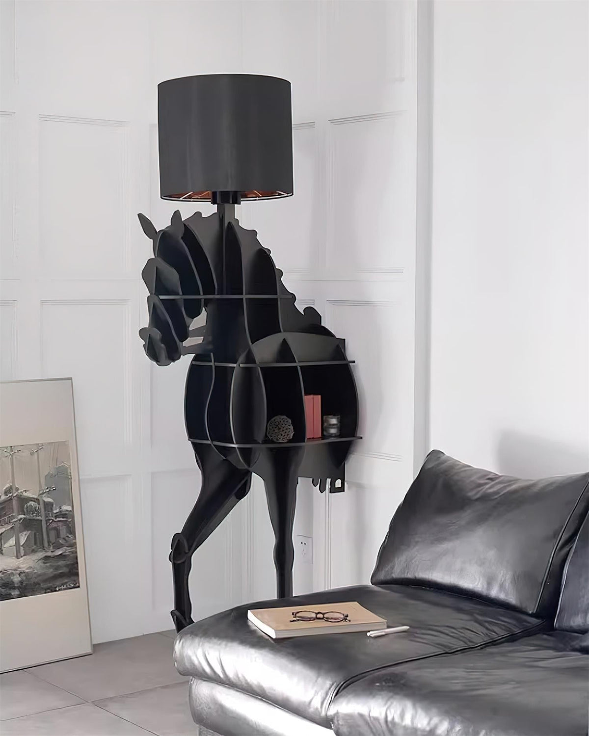 Tete Horse Sculptural Floor Lamp