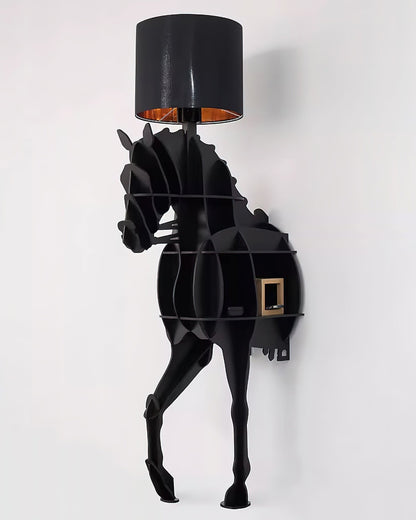 Tete Horse Sculptural Floor Lamp