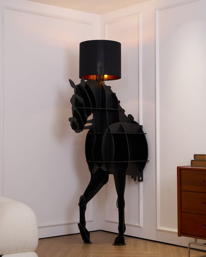 Tete Horse Sculptural Floor Lamp