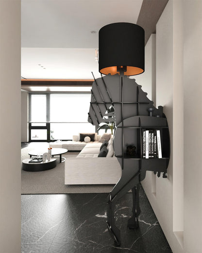Tete Horse Sculptural Floor Lamp