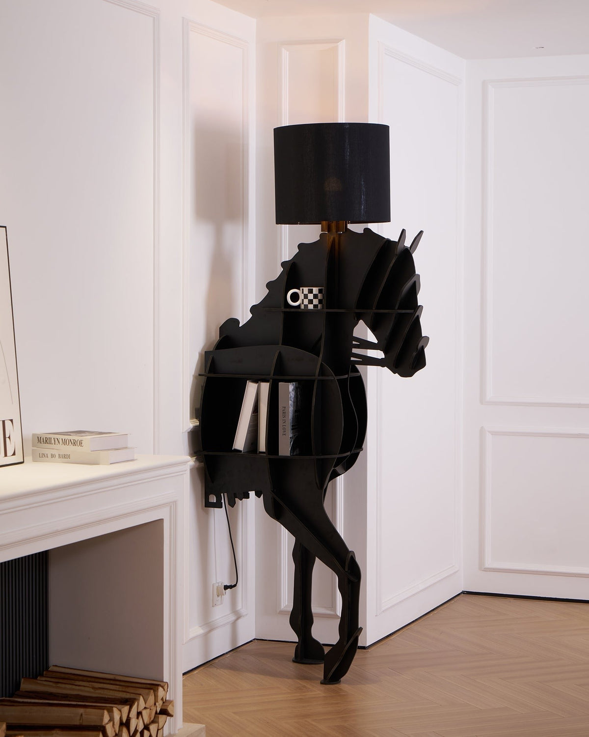 Tete Horse Sculptural Floor Lamp