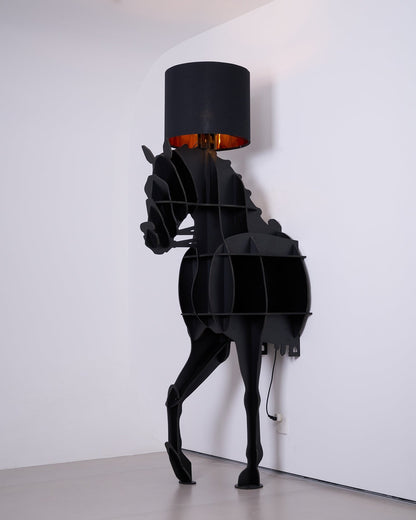 Tete Horse Sculptural Floor Lamp