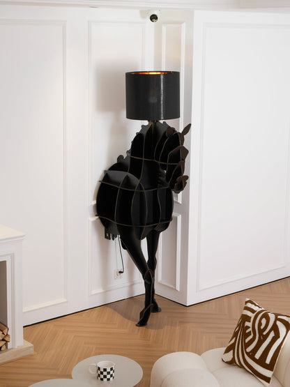 Tete Horse Sculptural Floor Lamp