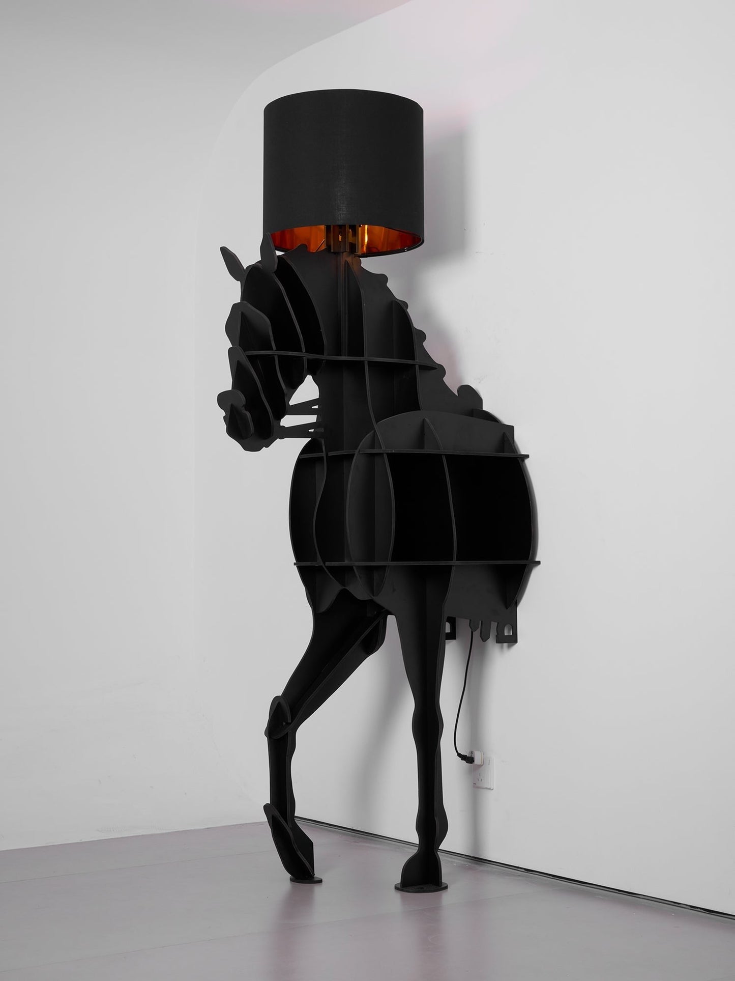Tete Horse Sculptural Floor Lamp