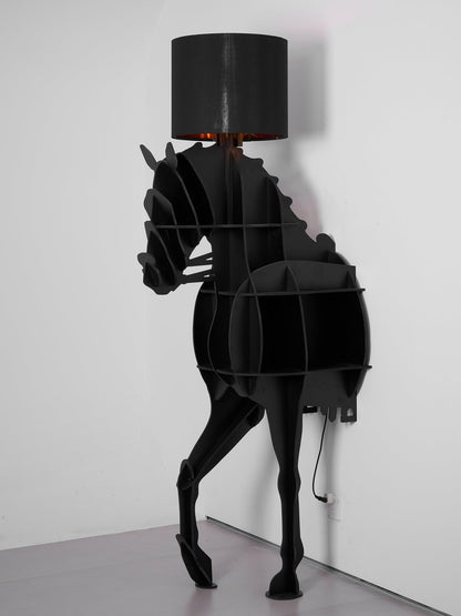Tete Horse Sculptural Floor Lamp