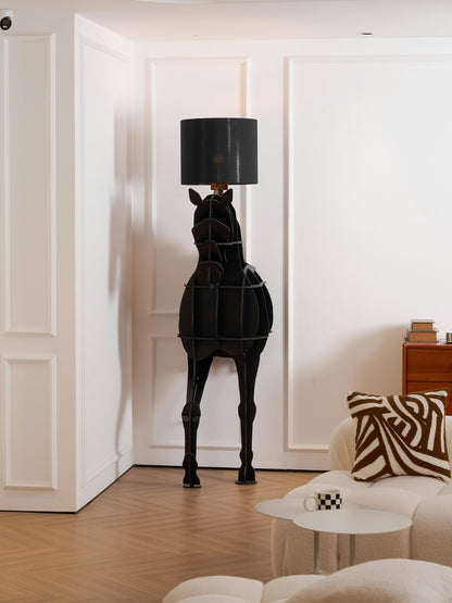 Tete Horse Sculptural Floor Lamp