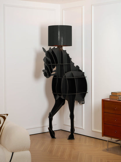 Tete Horse Sculptural Floor Lamp