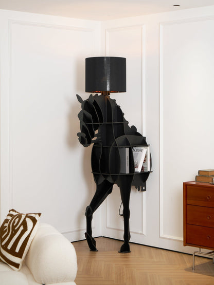 Tete Horse Sculptural Floor Lamp