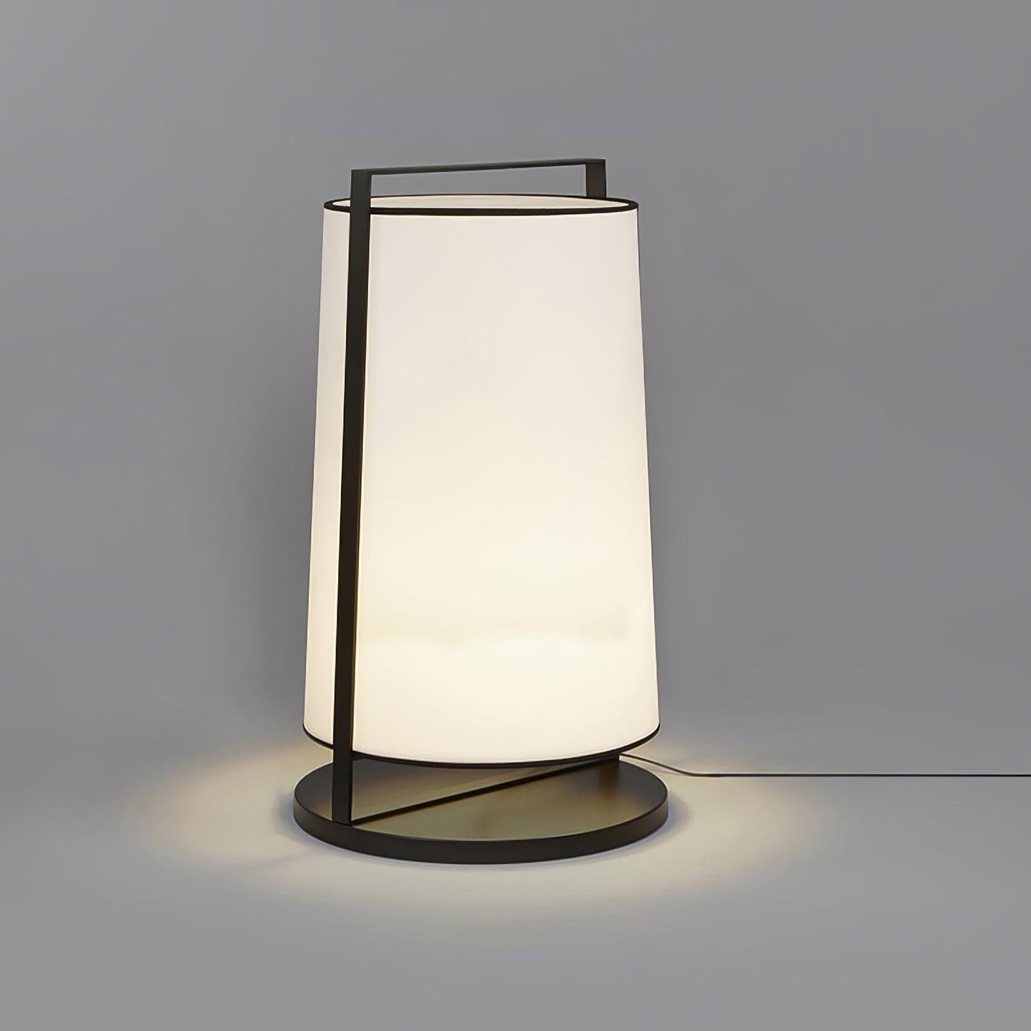 Urban Silhouette Fabric Floor Lamp