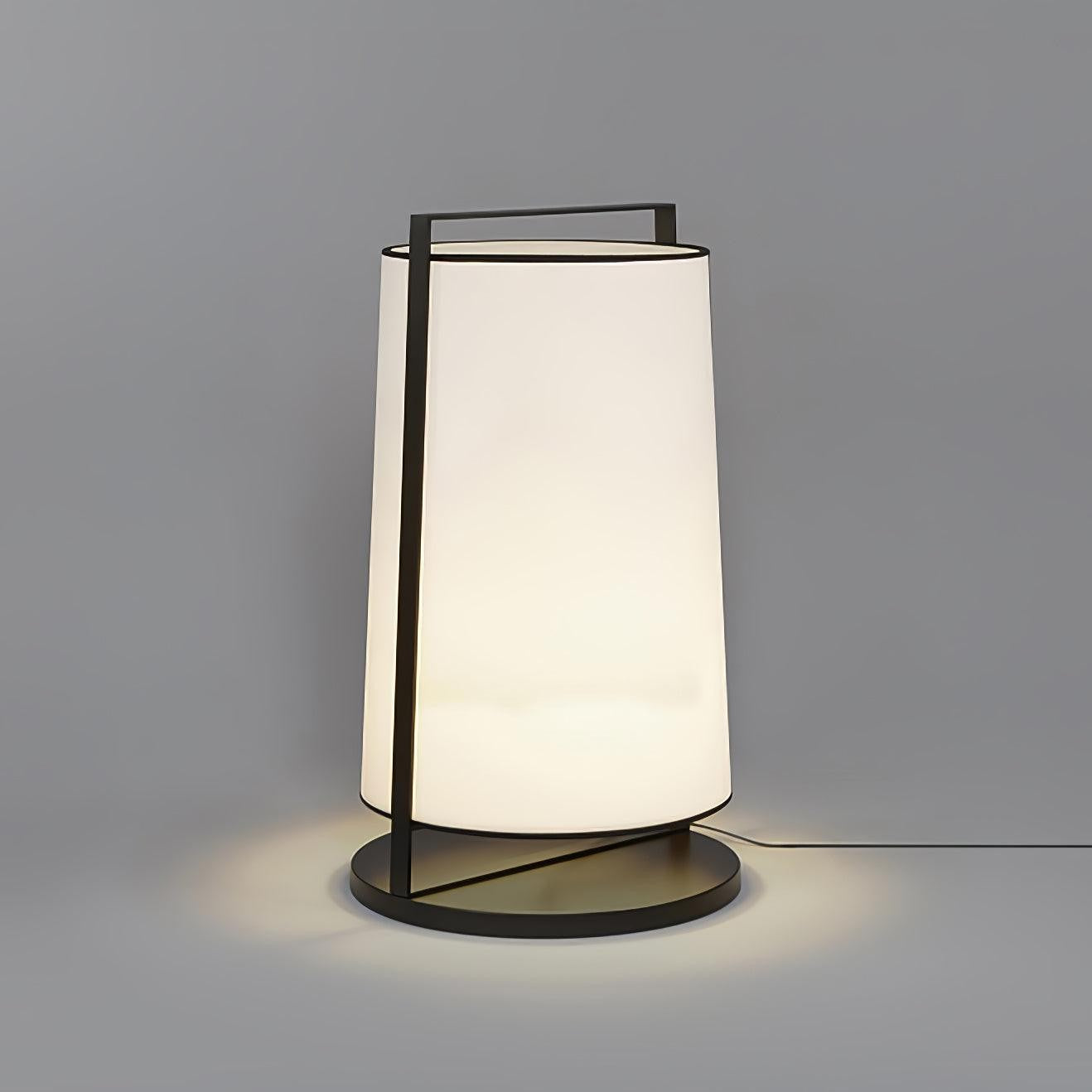 Urban Silhouette Fabric Floor Lamp