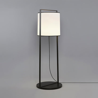Urban Silhouette Fabric Floor Lamp