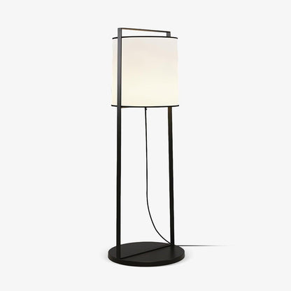 Urban Silhouette Fabric Floor Lamp